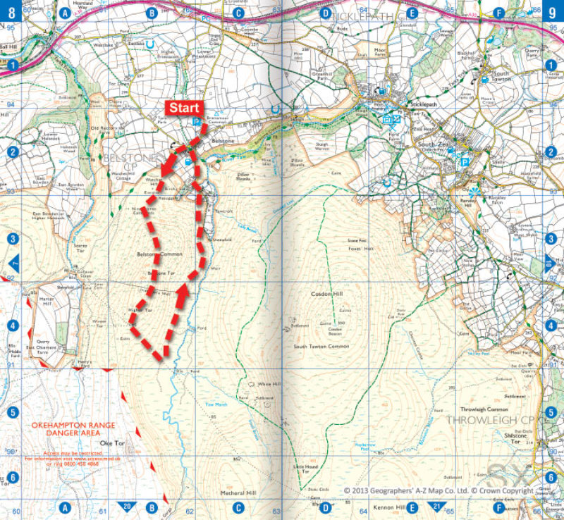 Dartmoor Walks - Exploring The Moors - A-Z Maps - Blog