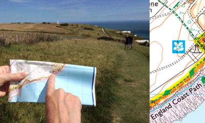 England Coast Path Map Reading Skills
