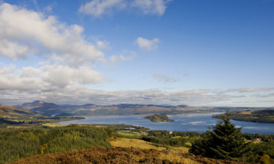 View of Loch Lomond on The John Muir Way