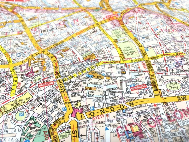 Revisiting an old map of London - A-Z Maps - Blog