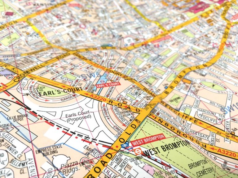 Revisiting an old map of London - A-Z Maps - Blog